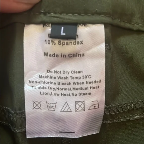 Olive Green Men's Cargo tactical Pants - Picture 2 of 16